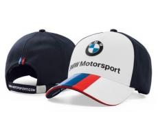 Бейсболка BMW Motorsport Fan Cap, Unisex, White / Team Blue